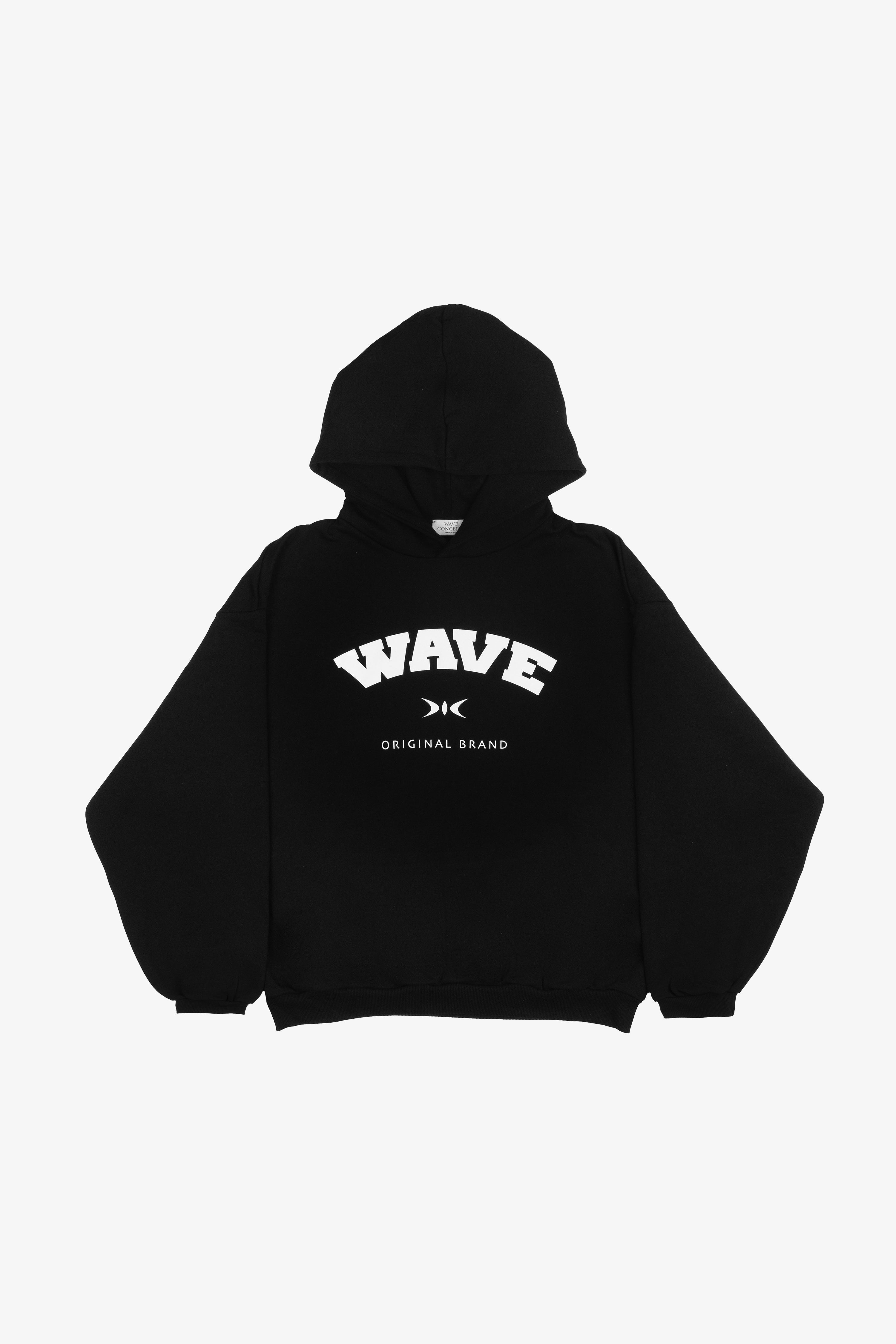 Logo Back to Original Black Hoodie