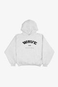 Back to Original Logo Light Gray Hoodie