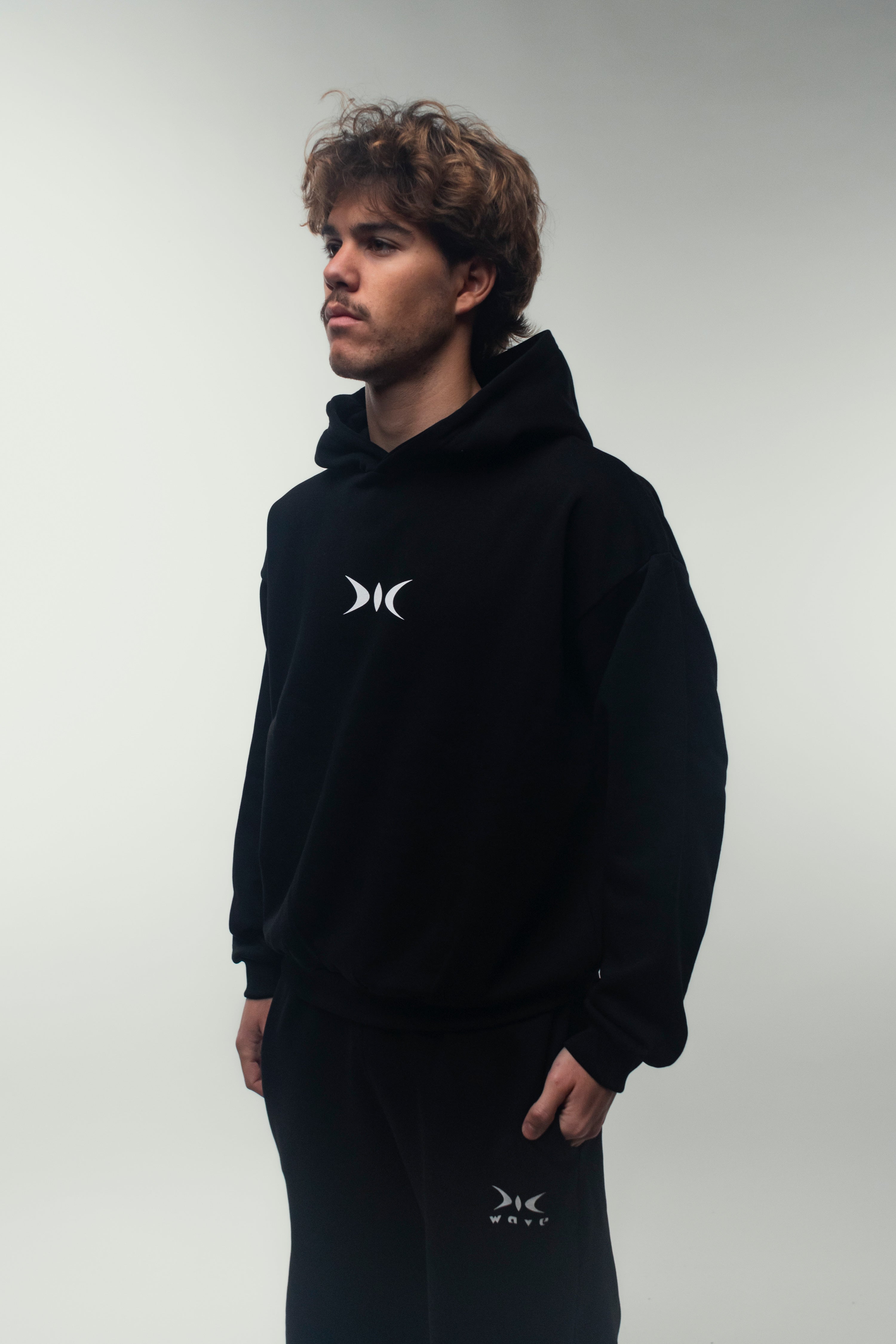 Logo Black Hoodie