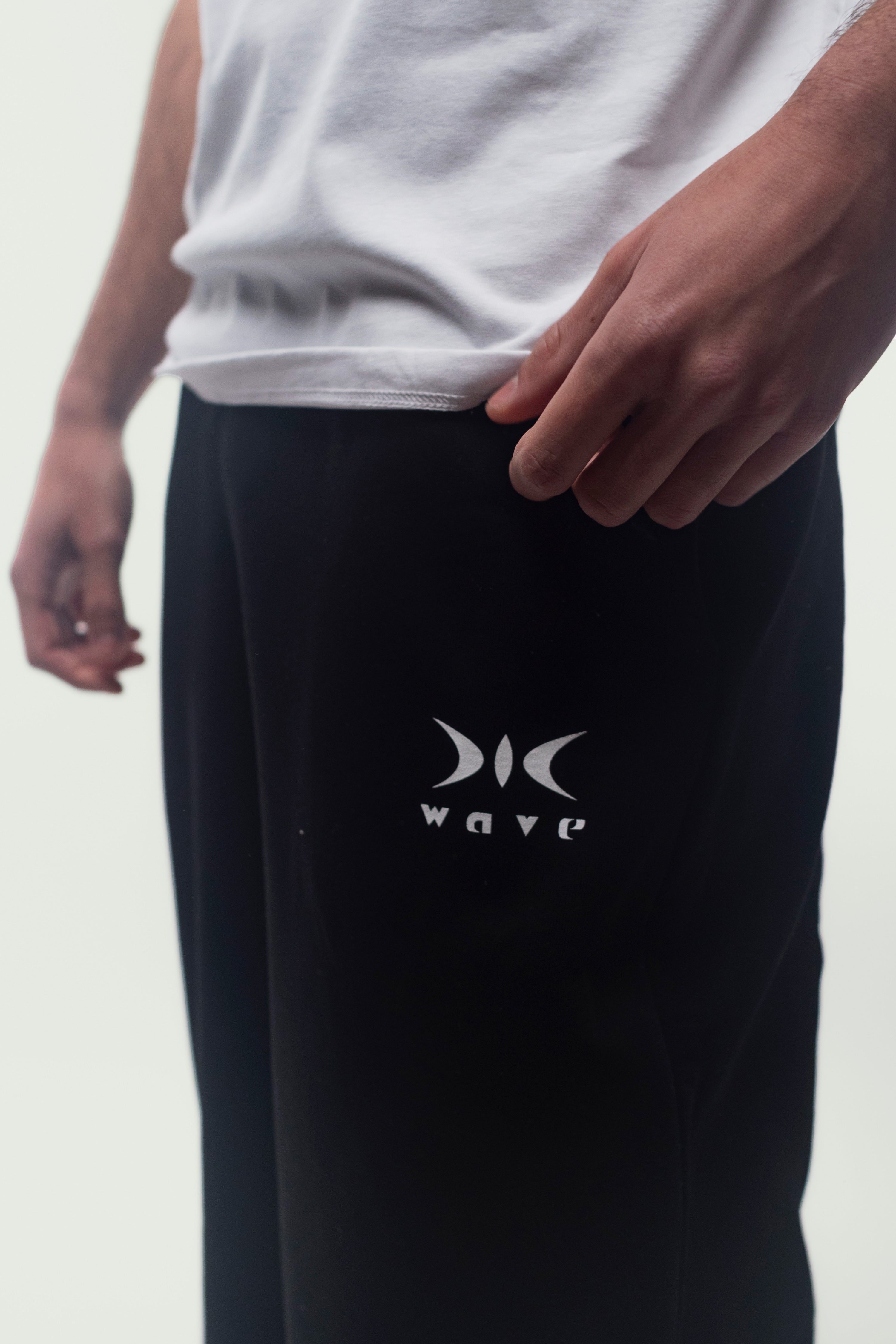 Logo Black Pants